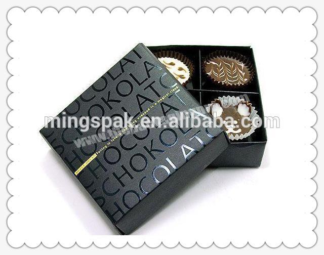 Top seller set up printing spotUV packaging gift box for chocolate