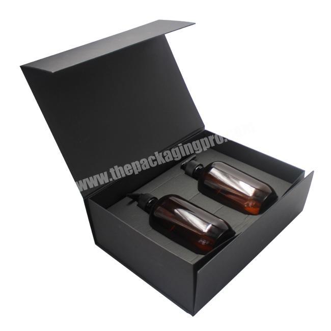 Trade Assurance Supplier Wholesale Custom Luxury Cardboard Paper Book Shape Foldable Packaging shampoo Gift Box