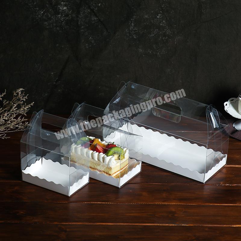 transparent cake box with window clear cake boxes