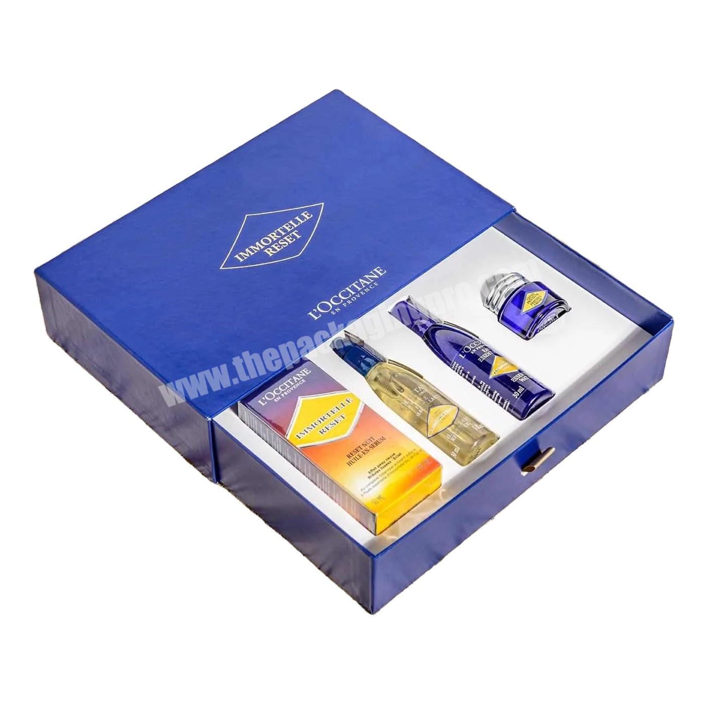 Travel Size Skincare Kits Packaging Box with insert
