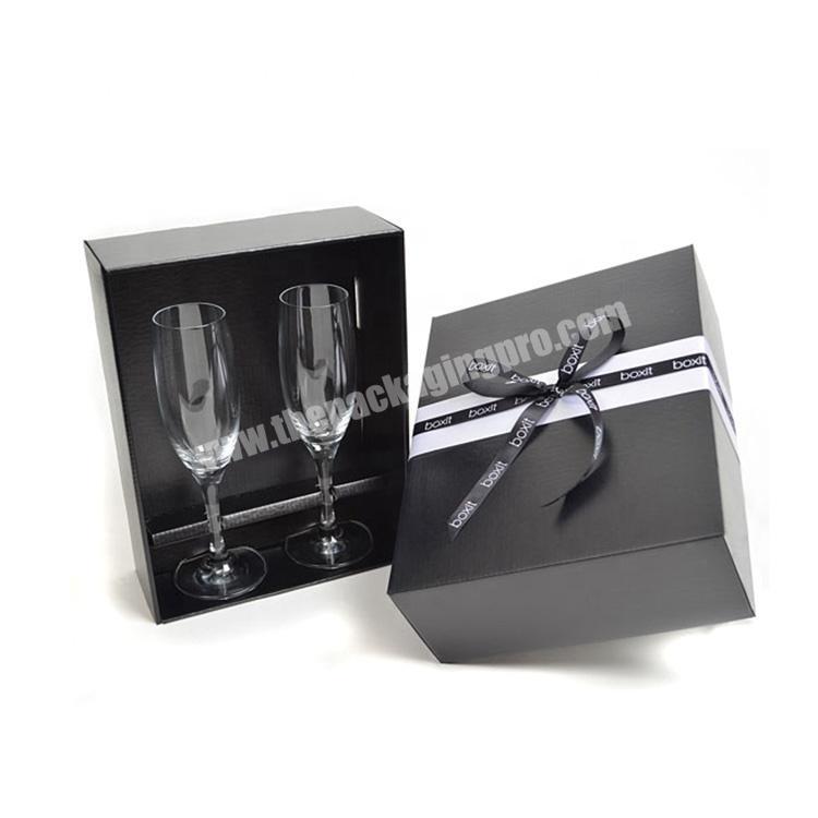 unique design hot sale luxury leather cardboard packaging wine box