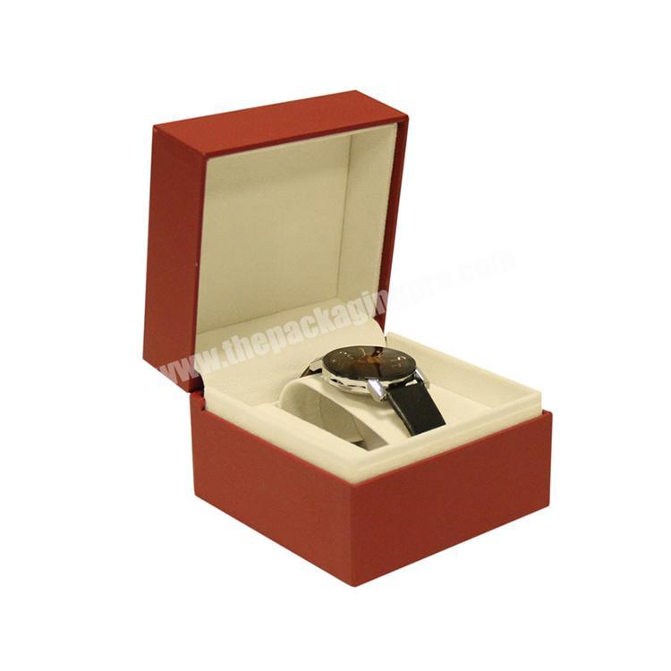 Unique design luxury paper single watch box cardboard