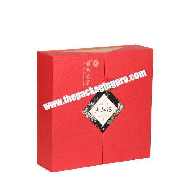 unique high quality kraft cardboard tea bag gift box