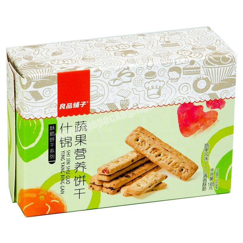 Unique Manufacturing New Design Customized Eco-friendly Cheap Cookie Box