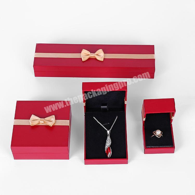 Unique paper jewelry packaging paper boxes customized logo box for jewelry gift