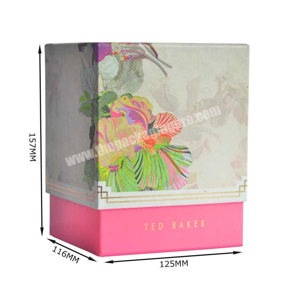 UV Printed full color cardboard gift box fragrance box