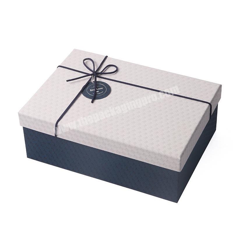 Wallet package gift box with customized Logo and ribbon