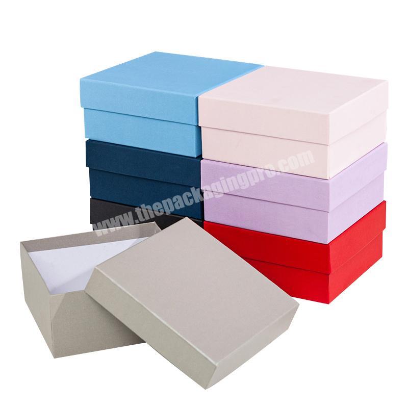 Wallet scarf gloves High grade gift box packaging candy paper packaging gift handles bridesmaid gift box scarf paper box