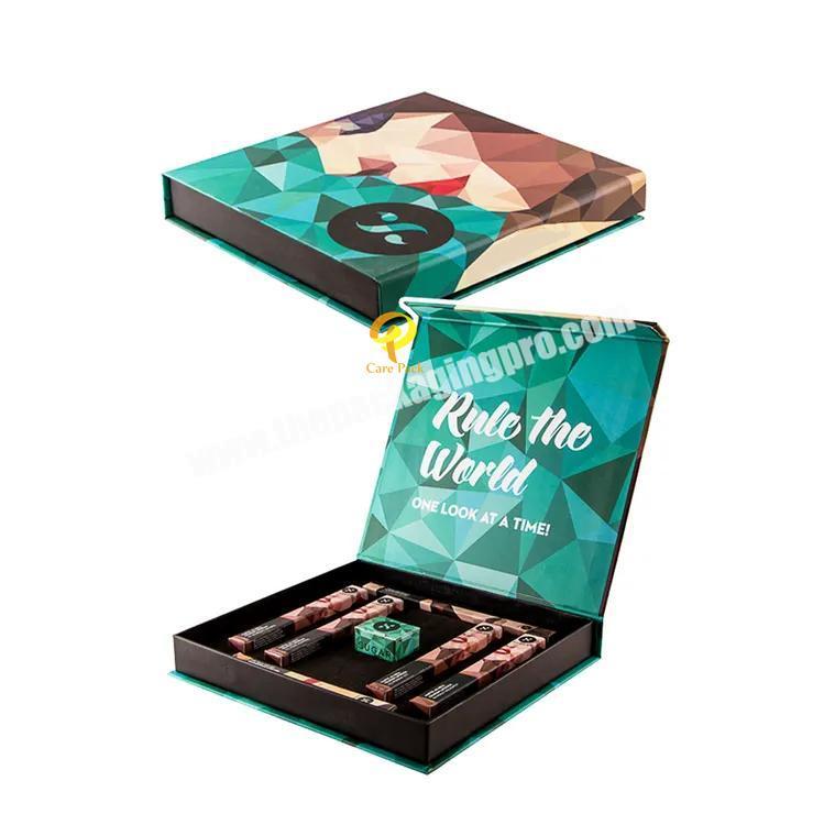 Waterproof packaging Shimmer tube Make Up liquid lipstick packaging box Set