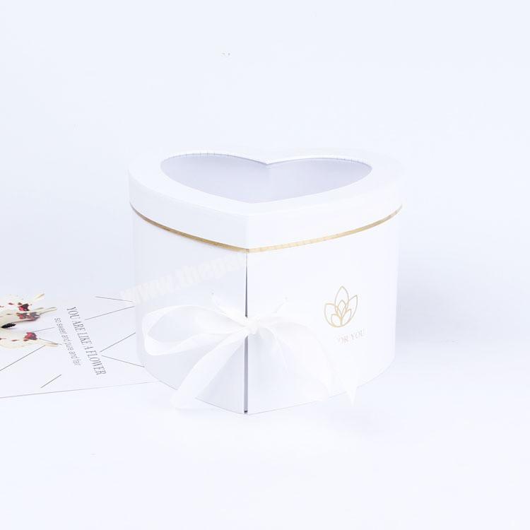 Wedding Box Cardboard Gift Packaging Box Custom Logo Gift Box Corrugated Flower Boxes