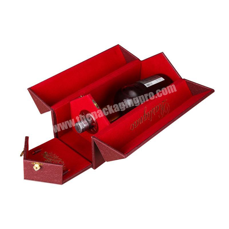Well-designed high-quality packaging box for red wine gift high-end wine packaging box