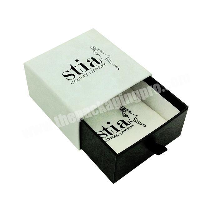Well designed shipping custom boxes pull out box packaging paper jewellery