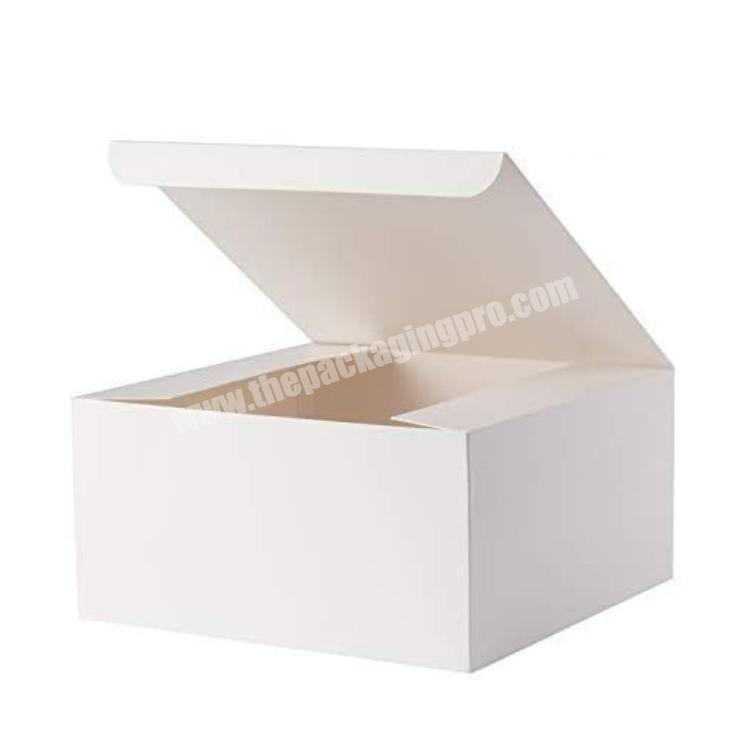 White gift box folding box packaging paper gift boxes bridesmaid proposal box suitable for bride birthday party Christmas