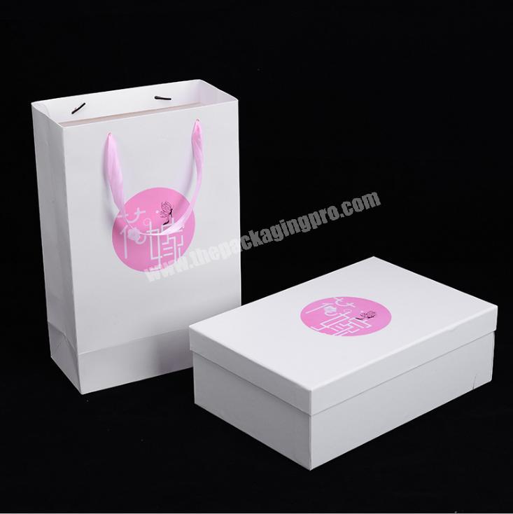 white glossy cardboard shoe boxes for sale