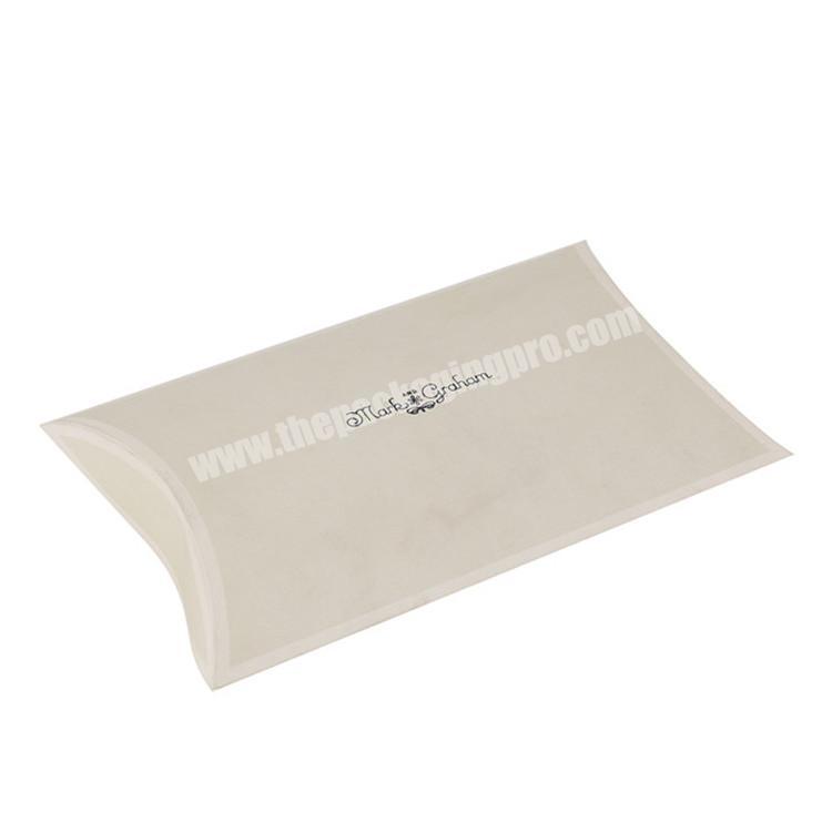 white high-grade kraft paper pillow box