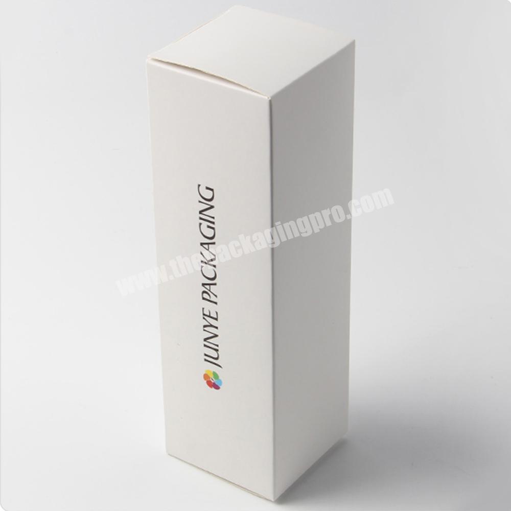 White lipstick paper box custom logo for packaging
