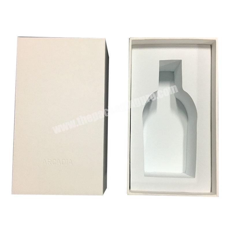 white luxury shirt box packaging clothes box printing and packaging