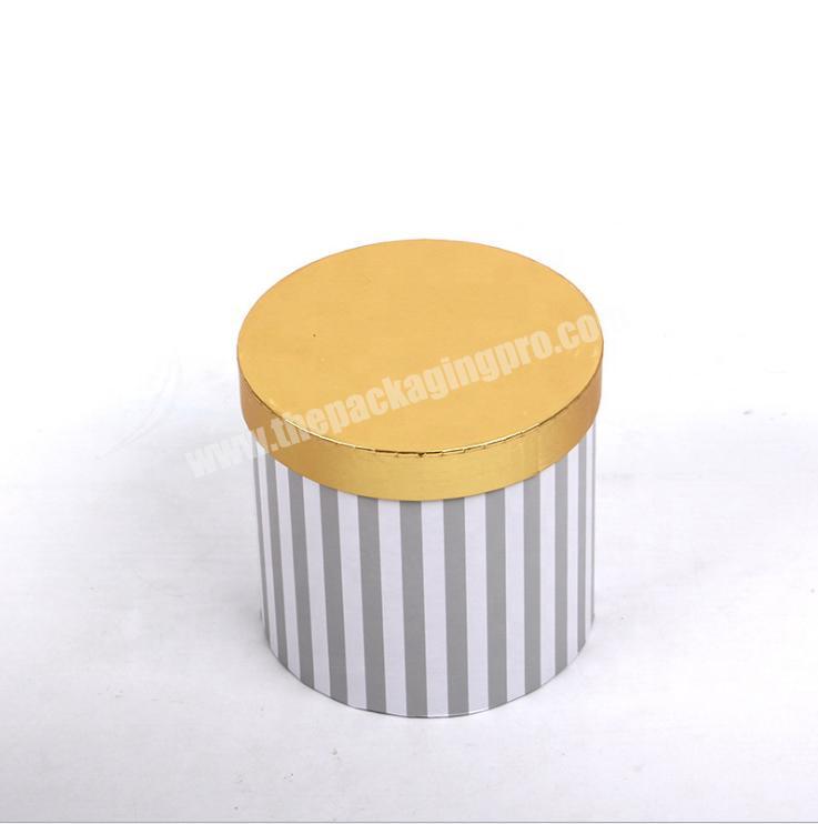Whole sale new design round shape tin box for tea