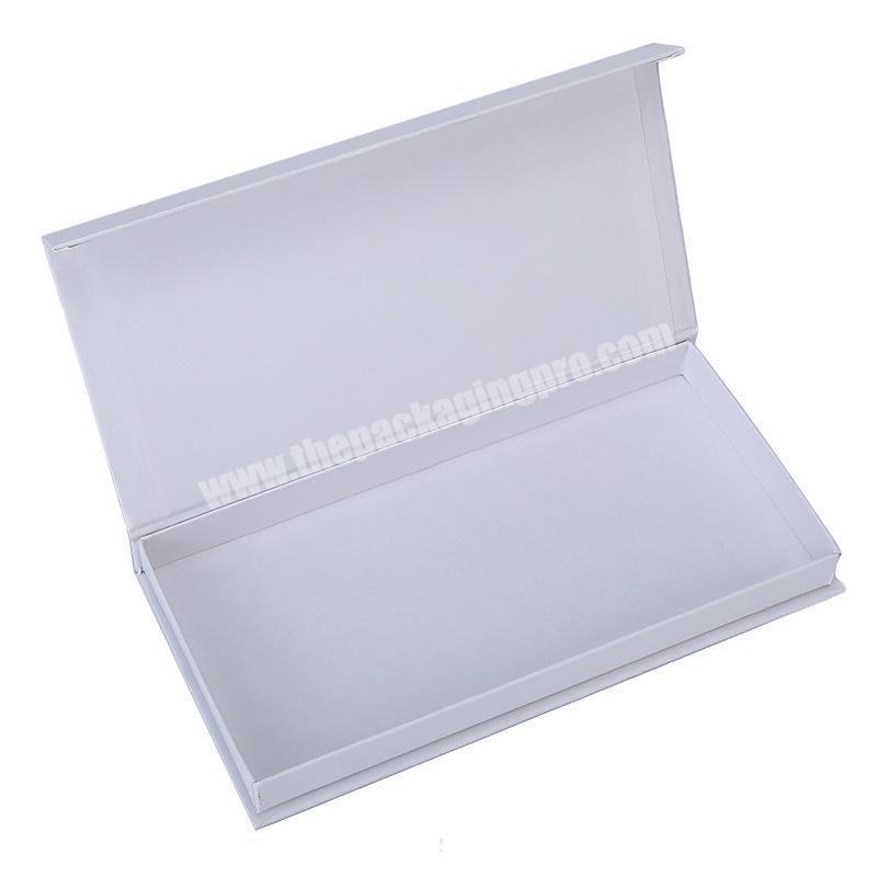Wholesale A4 Luxury Rigid Foldable Magnetic Slim Thin Paper Face Cream Gift Packing Box