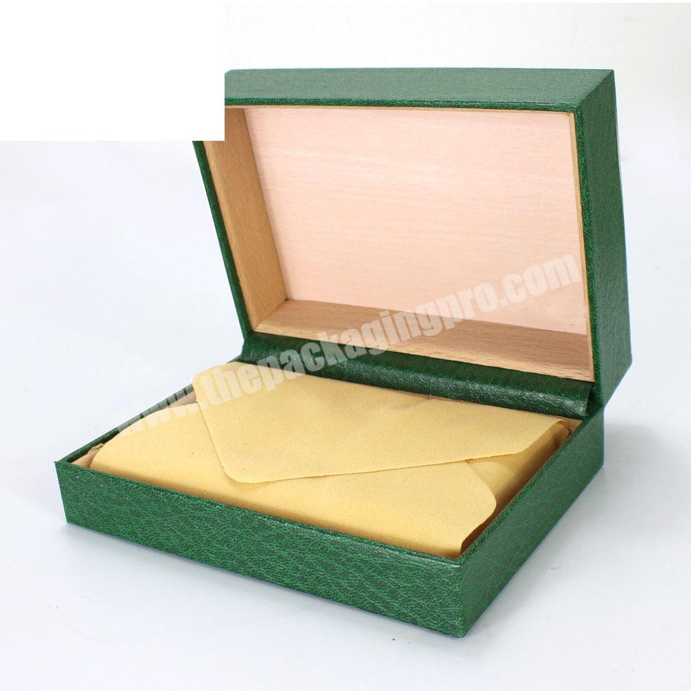 Wholesale and direct sales of high-end lychee grain leather wooden watch box Swiss watch box jewelry box