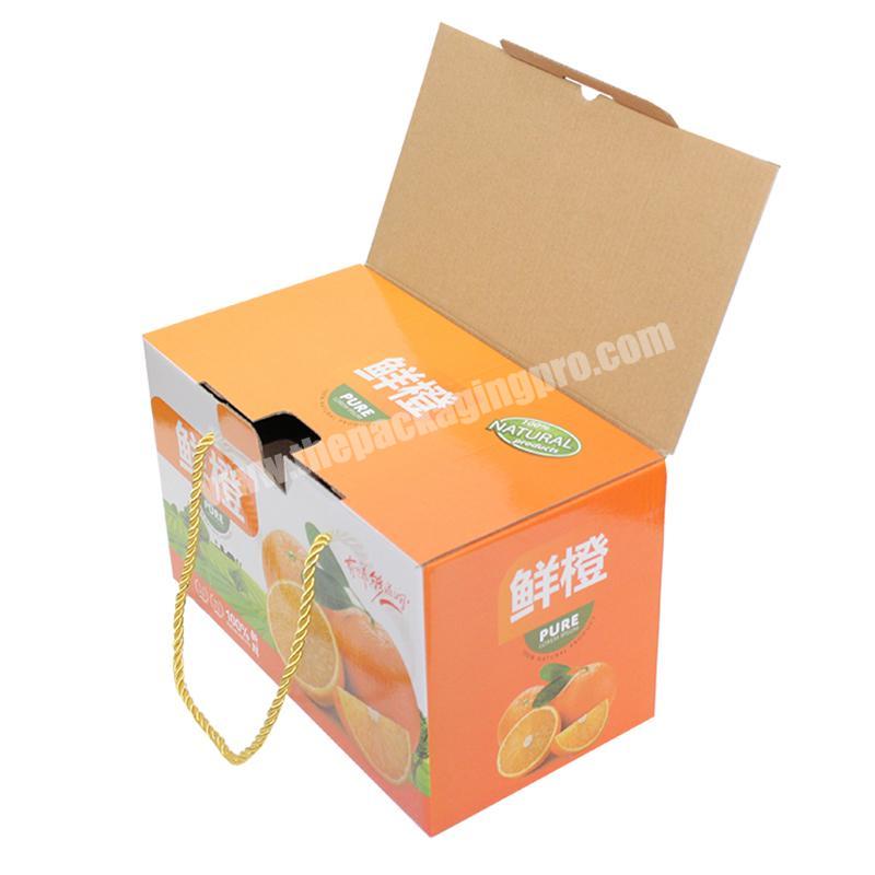 Wholesale Avocado fruit shipping packaging corrugated boxes with your custom design