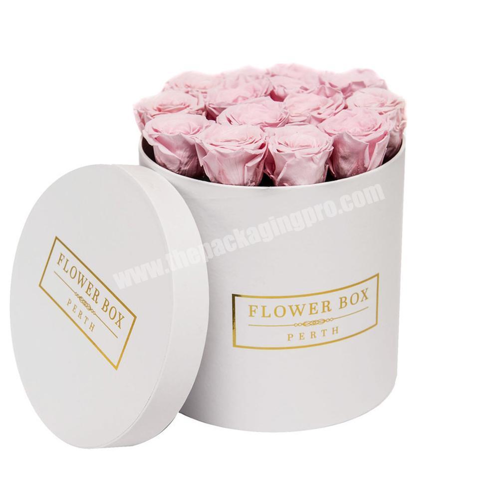 Wholesale Beautiful Flower Shipping Hat Boxes Packaging