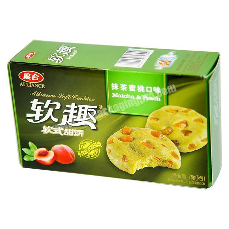 Wholesale Beautiful Paperboard Recycle Foldable High Quality Box Packaging Cookies