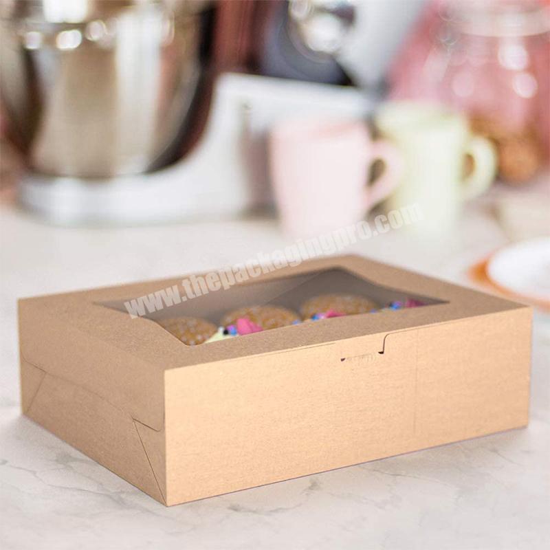 Wholesale biodegradable food container packaging salad box disposable kraft paper lunch box
