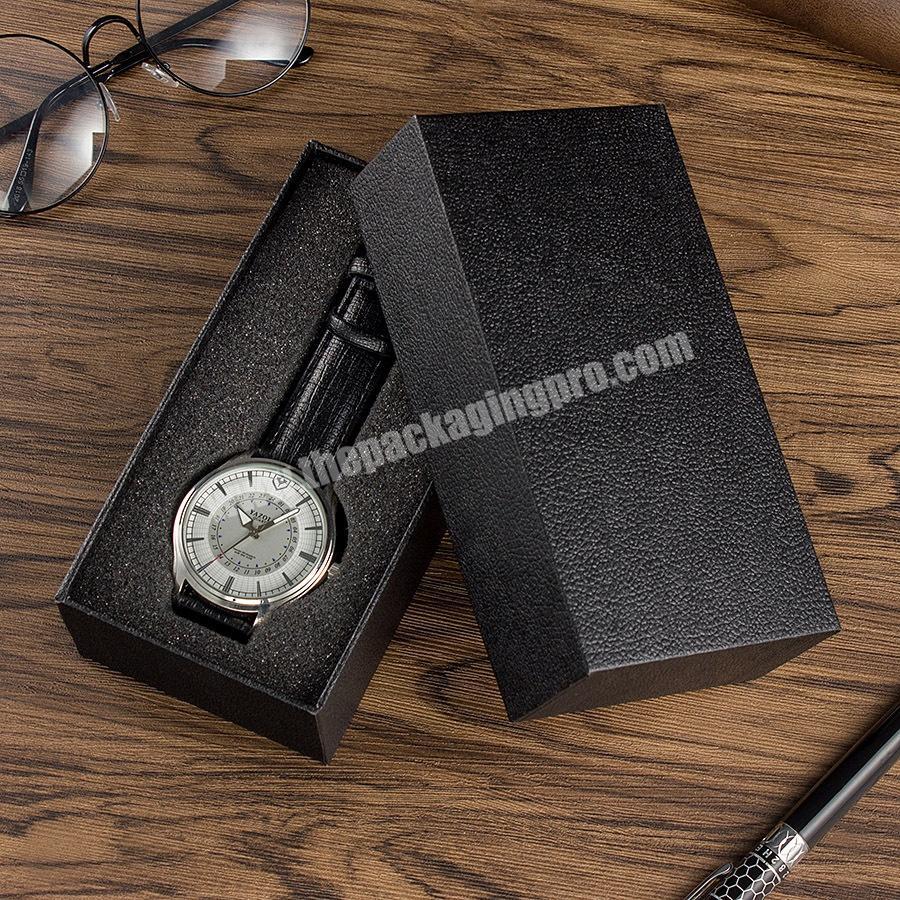 wholesale black watch packaging boxes