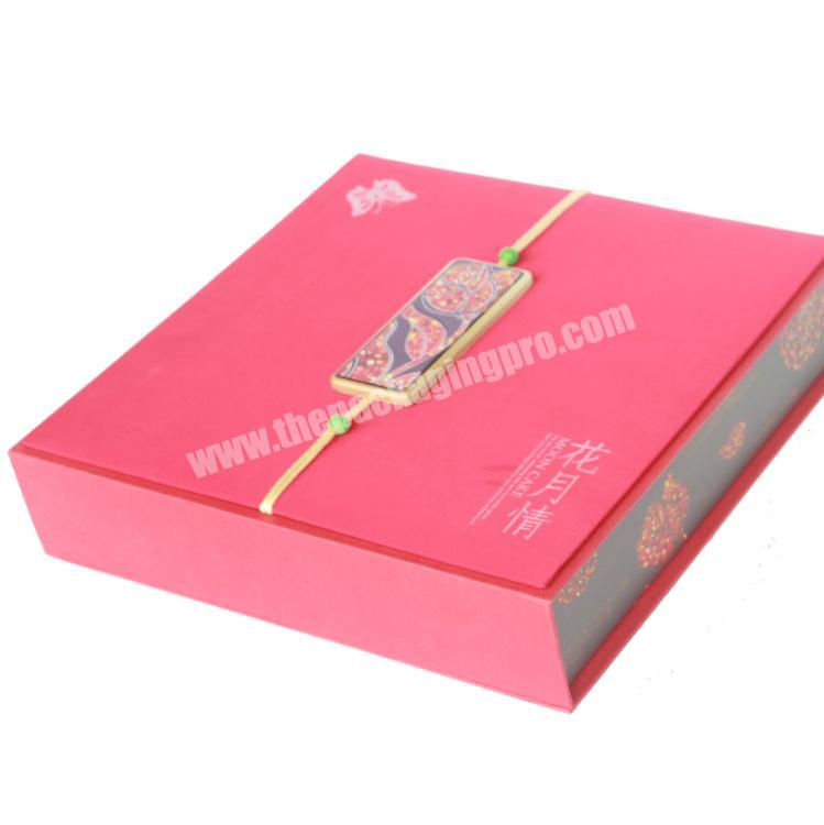 Wholesale book shaped empty gift box packaging for sweets custom
