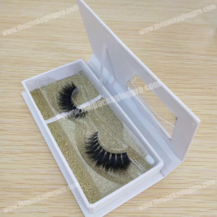 Wholesale Book Shaped Eyelashes Paperboard Magnetic Box Eco Gift Packaging from China