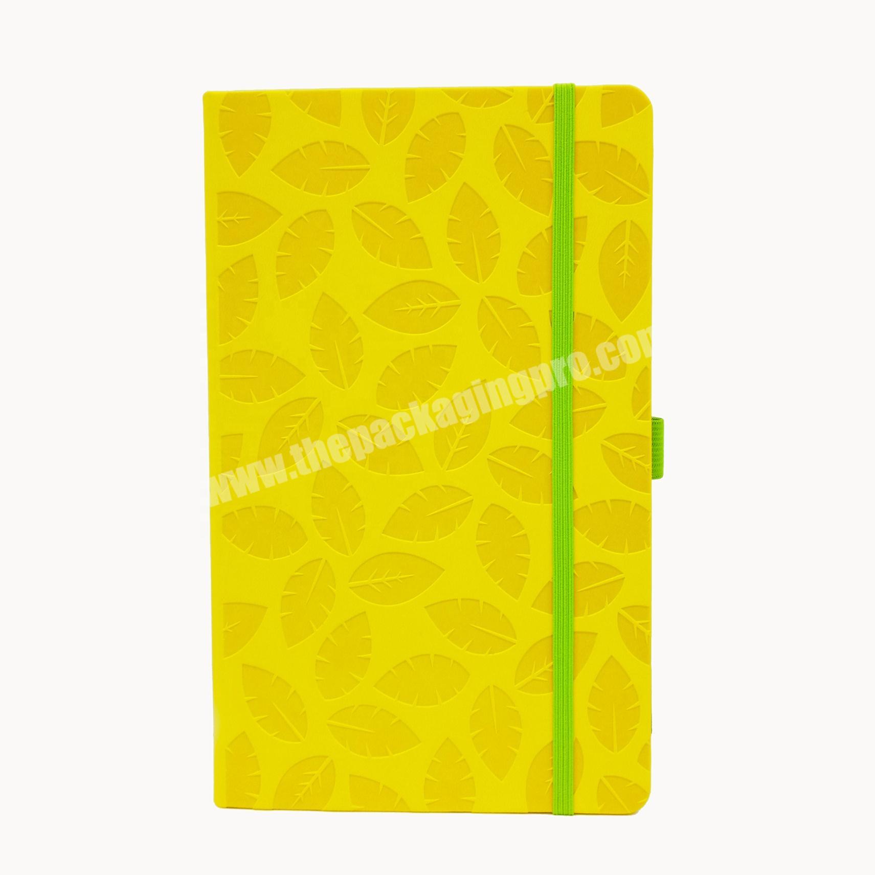 Wholesale business notebook academic planner with pocket private journal