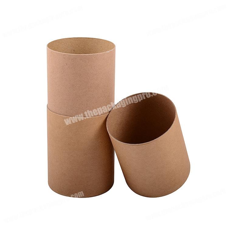 Wholesale cardboard cylinder square kraft paper tube packaging custom