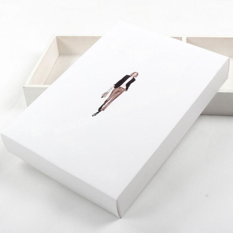 Wholesale cardboard gift box logo printed luxury lingerie packaging box