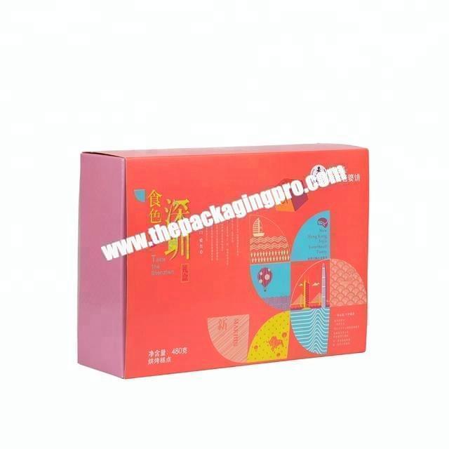 wholesale cheap biscuit box packaging with inserts