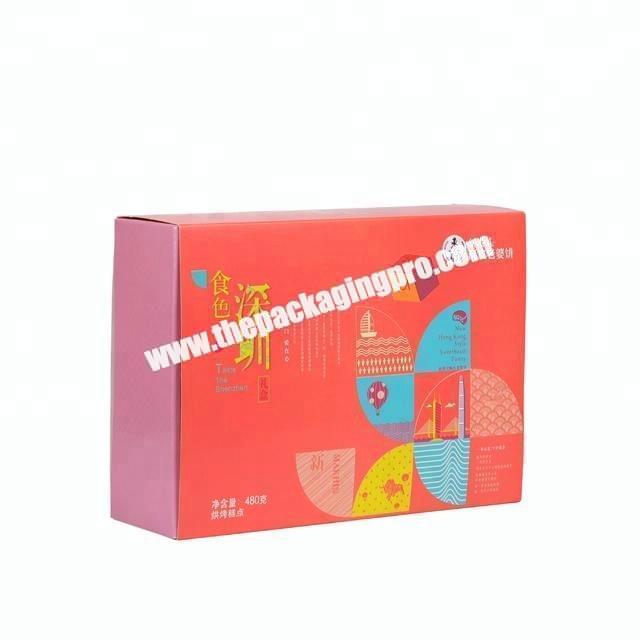 wholesale cheap cookies paper box packaging with sleeve