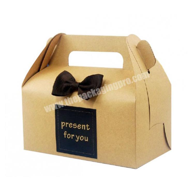 Wholesale cheap custom logo paper wedding cake box