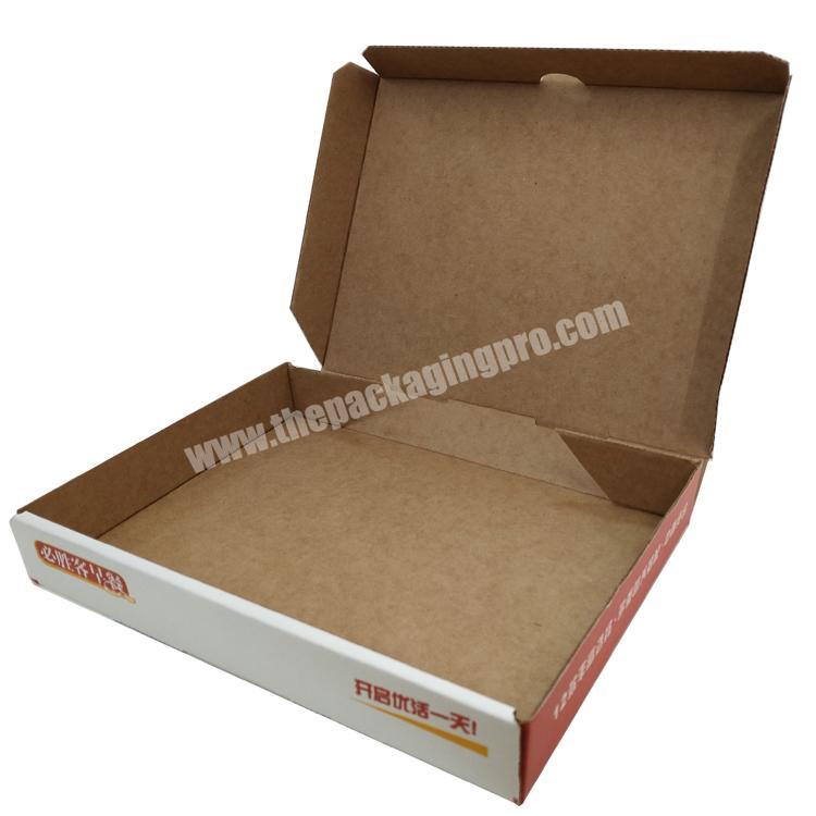 Wholesale Cheap Die Cut Corrugated Pizza Box With Custom Printed