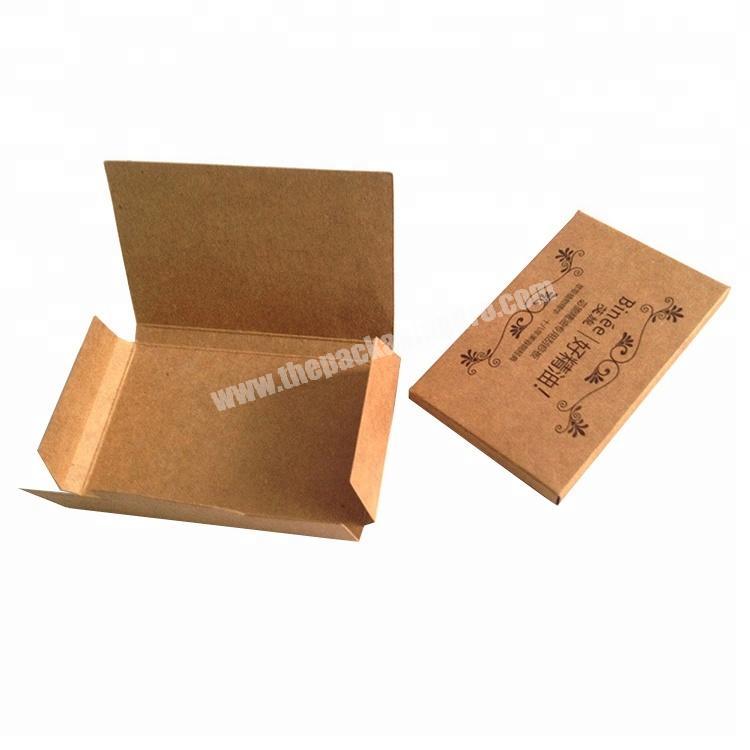 Wholesale Cheap Kraft Paper Box For Hotel Amenities