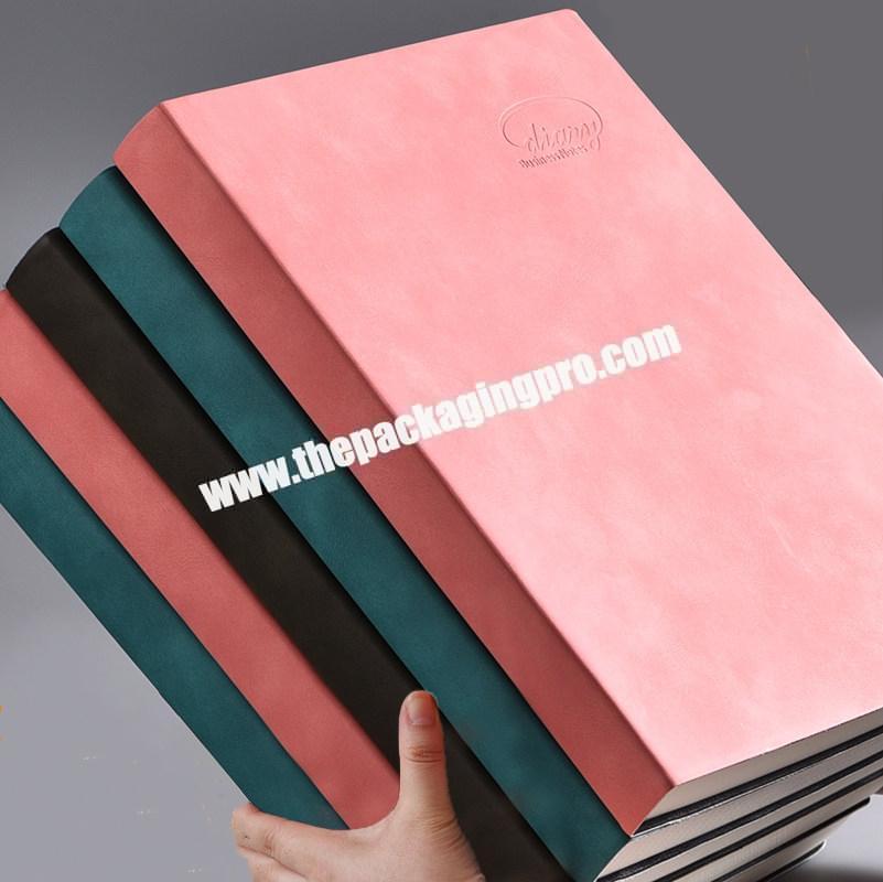 Wholesale Cheap Kraft Paper Soft Cover Notebook Journal A4 A5 A6 Pocket Size Ruled Plain Sketchbook Notepad With Embossed Logo