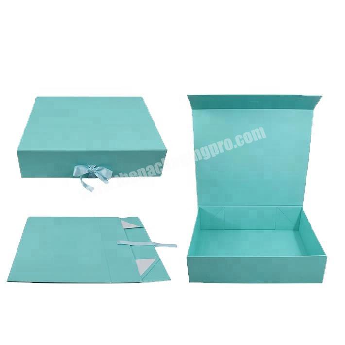 Wholesale Cheap Rectangles Small Hard Cardboard Folding Gift Packaging Box