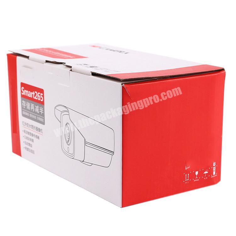 Wholesale Cheapest Folding Corrugated Paper Bullet Camera Wifi Panorama Camera Packing Box with Custom Logo