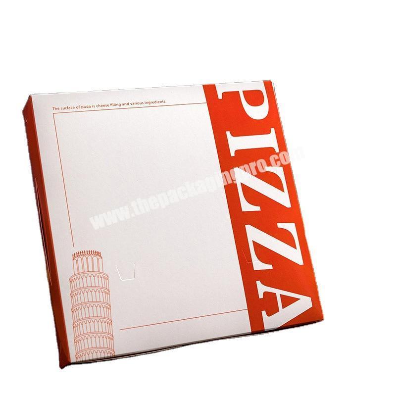 Wholesale cheapest price pizza box custom printing for packaging pizza