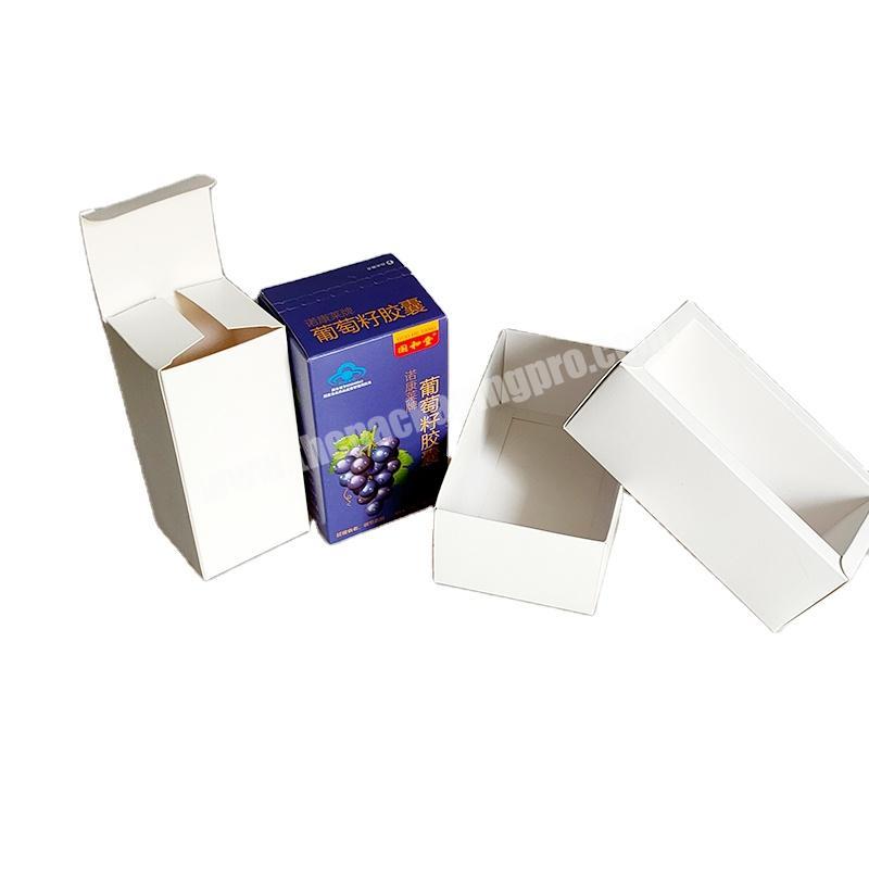 wholesale chepaer  small  foldable white packaging boxes custom logo