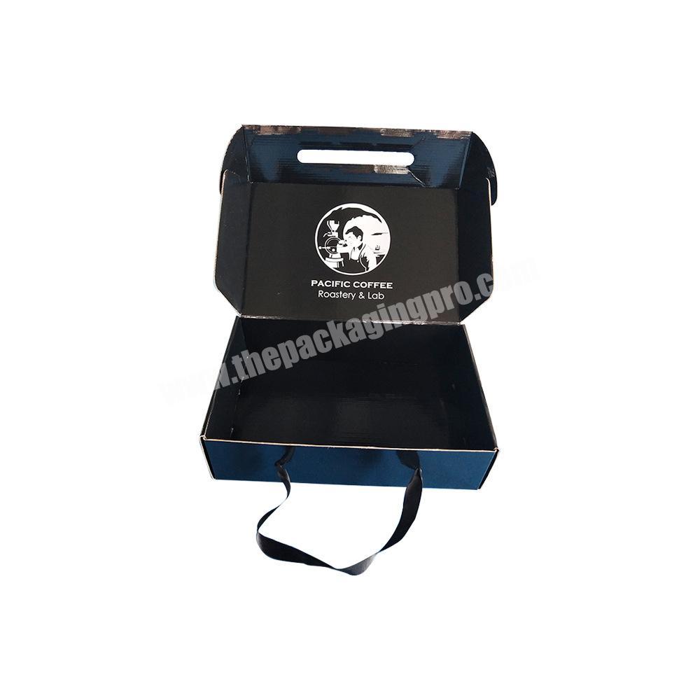 Wholesale China Easy Shipping Customized Paper Mailing Packing Gift Boxes With Portable Rope