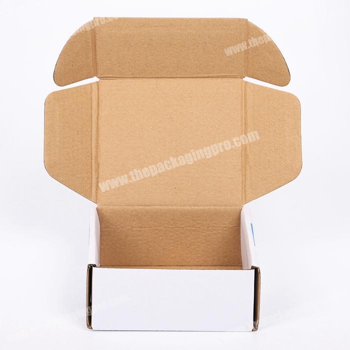 Wholesale CMYK Printed Brown Corrugated Mailer Boxes Retail Products Cardboard Packaging