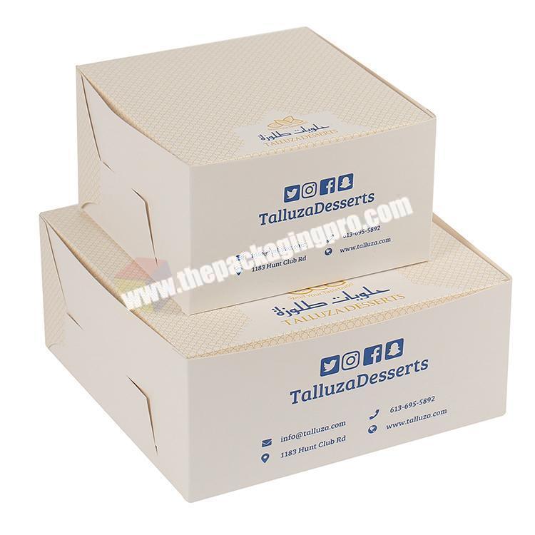 wholesale collapsible paper packaging sweet box in bulk