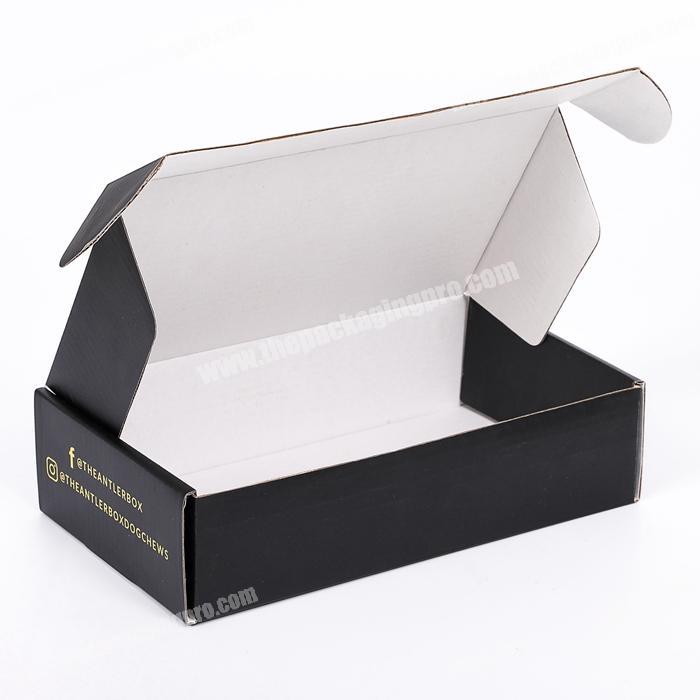 wholesale colored natrual recycled kraft paper shipping boxes custom skin care corrugated cardboard mailing box