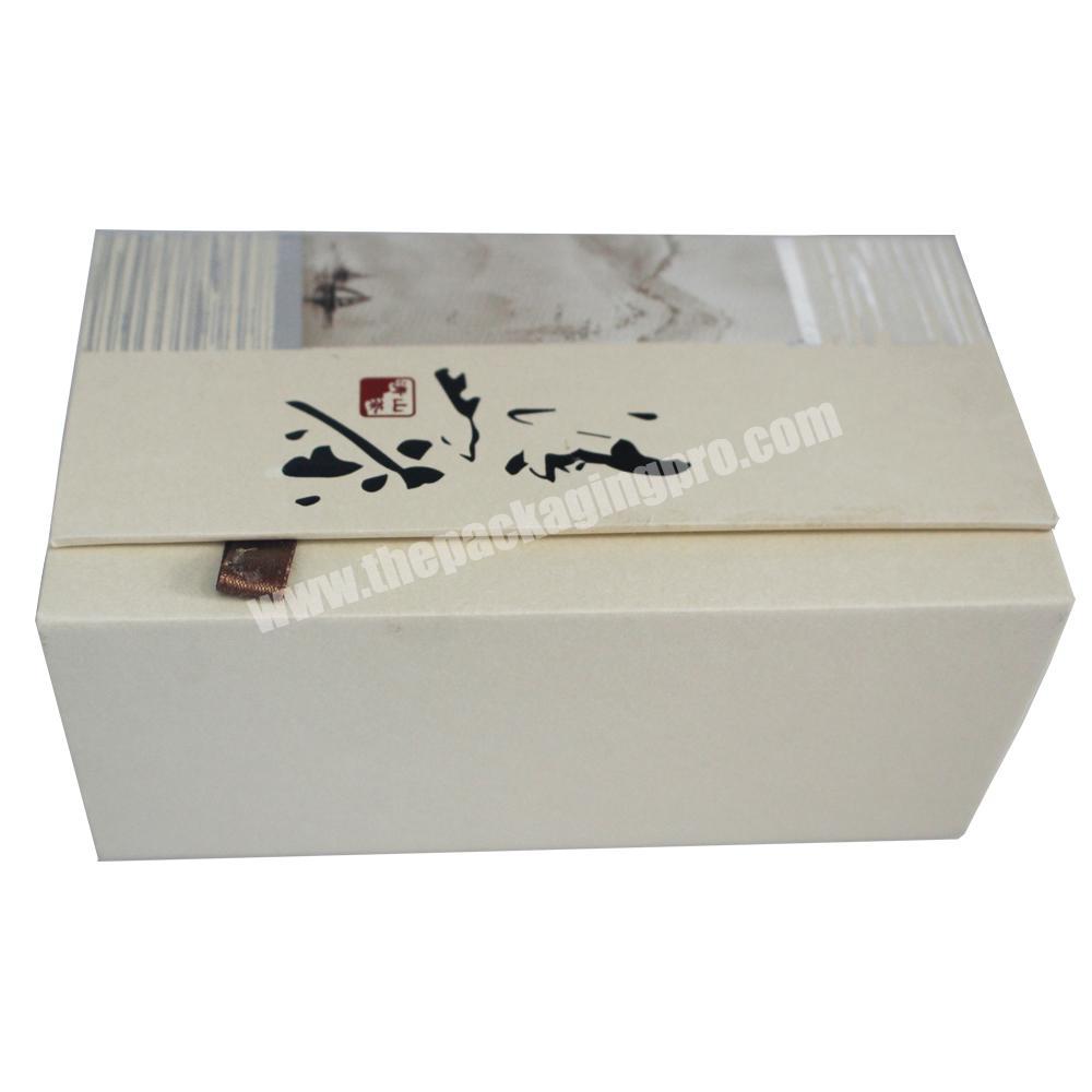Wholesale Custom Biodegradable Luxury Fancy Flip Top Paper Box Packaging Eco Friendly