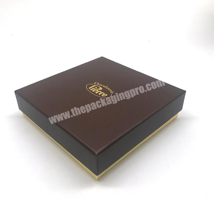 Wholesale Custom Book Shaped Magnetic Chocolate Truffle Packaging Box